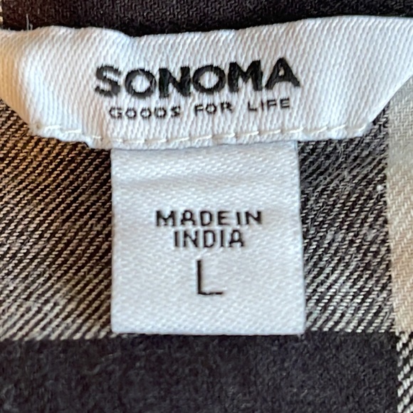 NWT SONOMA Long Sleeved Buttoned Down Shirt - Picture 15 of 16